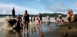 Oily People at Moeraki Boulders