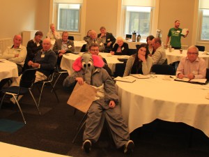 Climate elephant in the room at Shell 'public engagement' meeting 2013